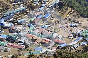 Namche Bazar - Nepal Himalaya photo