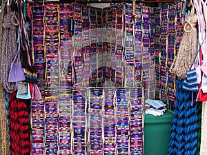 Name Bracelets at the Market in Ensenada, Baja, California, Mexico photo