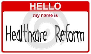 Name healthcare reform