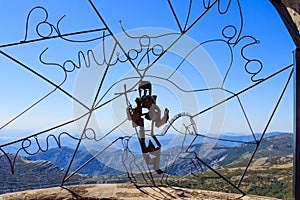 View from Santuario De Nuestra Senora De La Pena De Francia, Spain photo