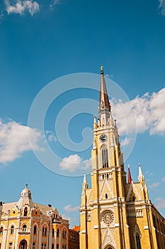 The Name of Mary Church at Liberty Square in Novi Sad, Serbia