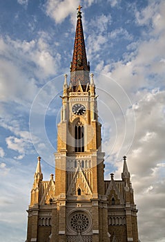 Name of Mary Church in Novi Sad