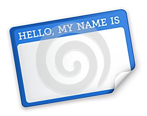 Name Tag photo