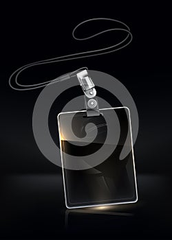 Name Tag, Black Screen