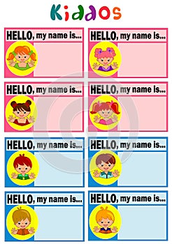 Name Tag for Kids