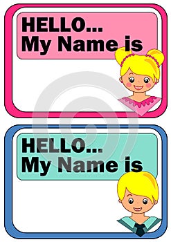 Name Tags for Kids