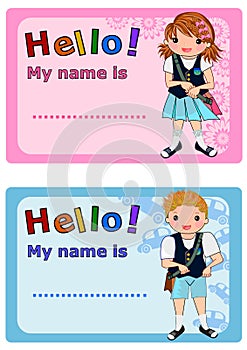 Name Tags for Kids