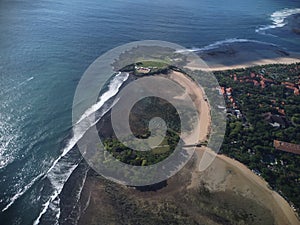 Aerial view of Nusa Dharma Island, Bali, Indonesia. October 30, 2022 photo