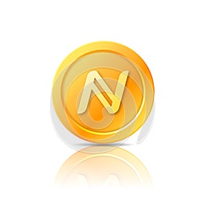 Namecoin symbol, icon, sign, emblem. Vector illustration.