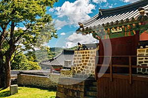 Namhansanseong Haenggung, Korean traditional architecture in Gwangju, Korea