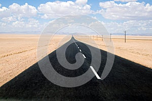 Namib Desert Road