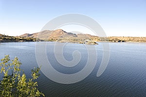 Namibia: An idyllic spot for holidays: Lake Oanob Resort near Re