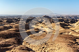 Namibia moonscape near Swakopmud