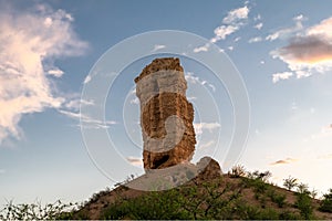 Namibia, the rock of Vingerklip