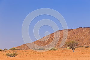 Namibian landscape Damaraland, homelands in South West Africa, Namibia