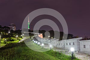 Namsan Park and N Seoul Tower