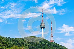 Namsan Tower in Seoul,South Korea