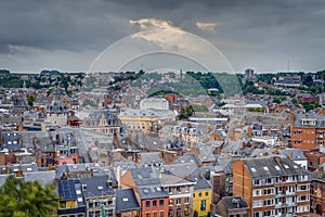 Namur skyline, Wallonia, Belgium.