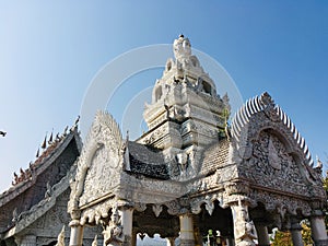 Nan city pillar shrine or Ming Mueang temple at Nan province, Thailand