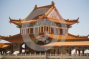 Nan Hua Temple. Fo Guang Shan. Chinese Temple in South Africa. photo