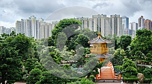 The Nan Lian Garden, Kowloon, Hong Kong.