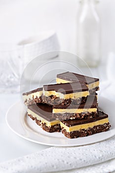 Nanaimo bars - a traditional Canadian dessert