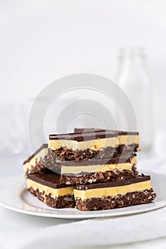 Nanaimo bars - a traditional Canadian dessert