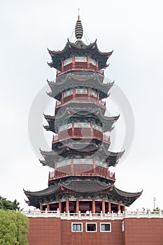 Nanchang Elephant Lake Wanshou pagoda