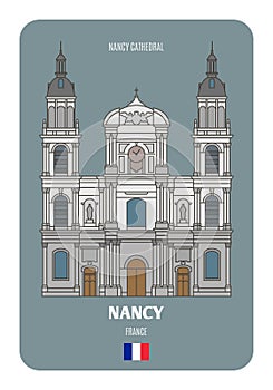 Nancy Cathedral in Nancy, France