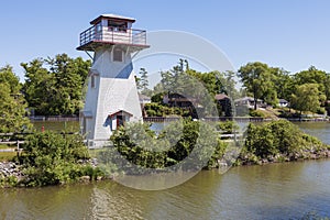 Nancy Island Lighthouse by Lake Huron