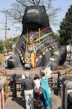 The Nandi bull on Chamundi hill