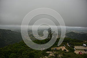 Nandi Hills landscape view, Karnataka