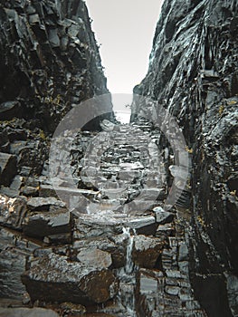 Naneghat Trek Valley in Rainy Season