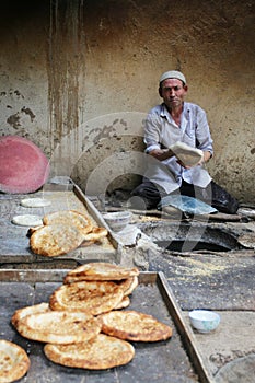 The Nang grilled workshop of sinkiang