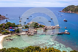 Nang Yuan island in Thailand photo