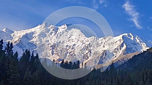 Nangaparbat & x28;8th highest Peak in the world& x29; Fairy Meadows