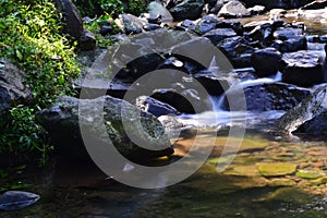 Nangka Waterfall, Bogor, West Java photo