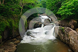 Nangrong Waterfall in Nakhon nayok, Thailand