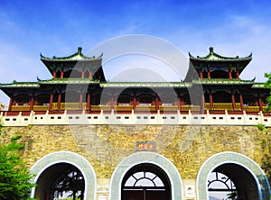 Nanjing city wall Xuanwu Gate