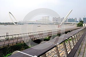 Nanjing eye bridge walk