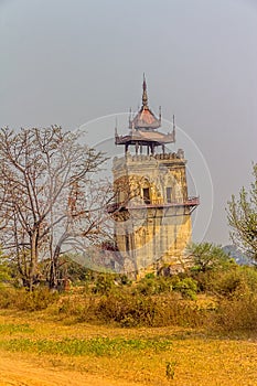 Nanmyin or watchtower of Ava photo