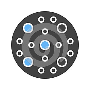 Nanocrystal  Icon Image.