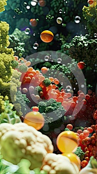 nanotechnology in food packaging, highlighting its role in extending shelf life and preserving freshness.