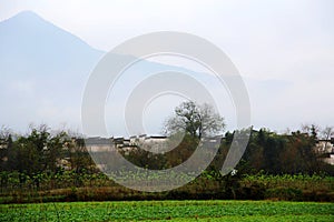 Nanping Village , a famous Huizhou type ancient architecture in China