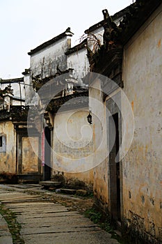 Nanping Village , a famous Huizhou type ancient architecture in China