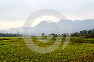 Nanping Village , a famous Huizhou type ancient architecture in China