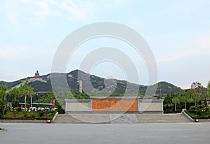 Nanshan Giant Buddha scenic area, china