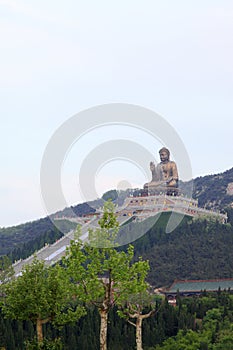 Nanshan Giant Buddha sculpture, china