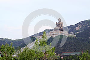 Nanshan Giant Buddha sculpture, china