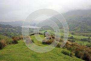 Nant Gwynant Valley landscape wales